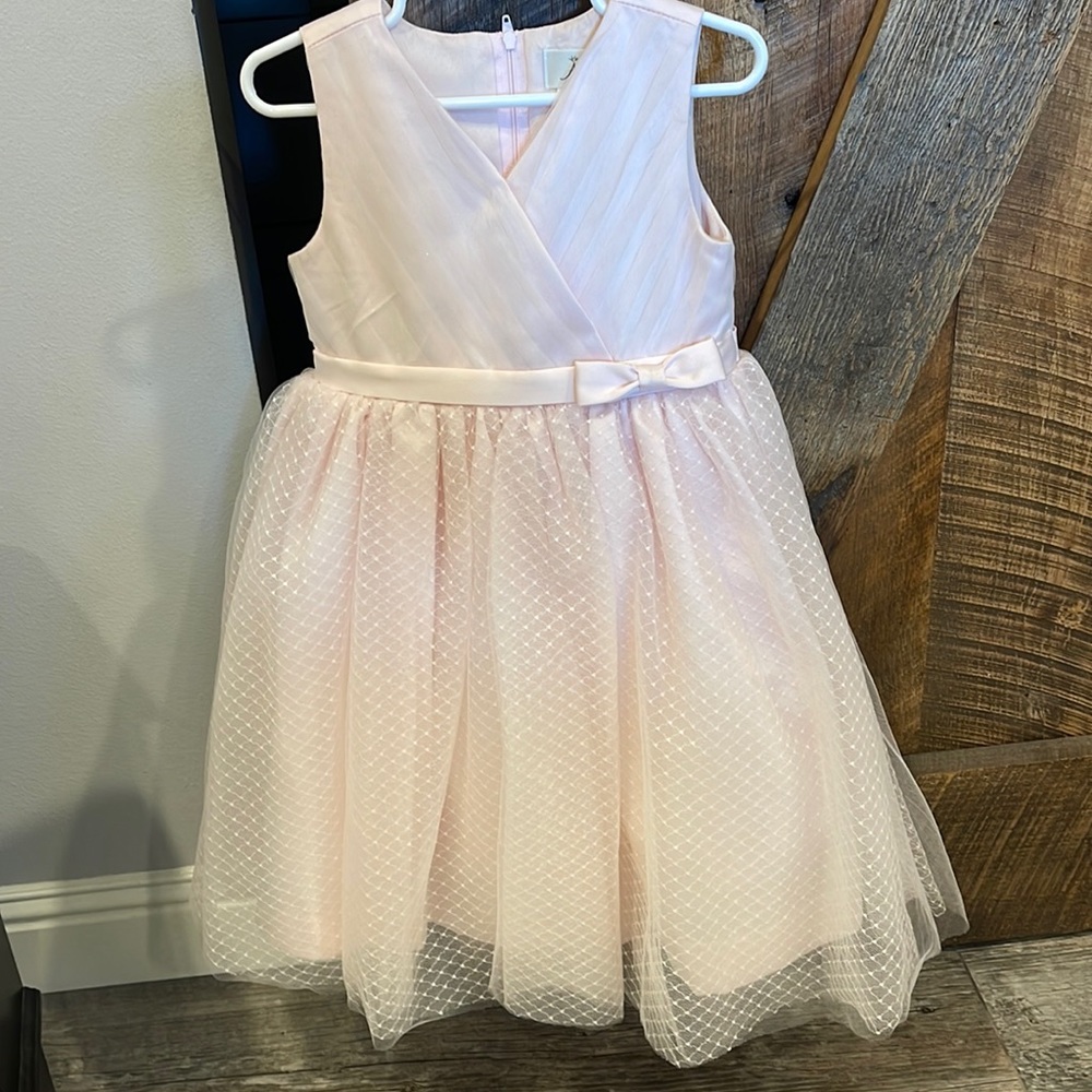 Pink whimsical tulle dress